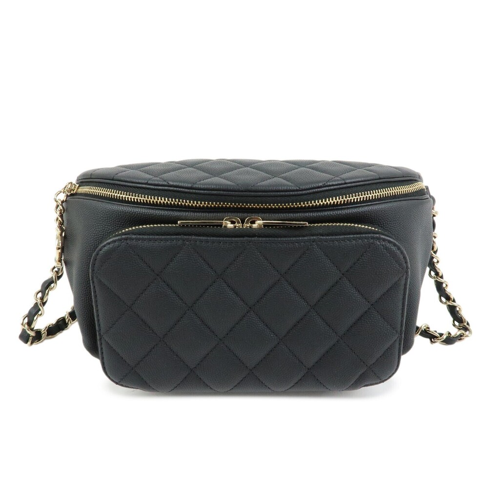 Chanel Business Affinity Waist Quilted Caviar Medium